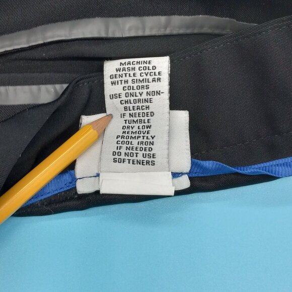 Men's Slazenger Black Dress Golf Shorts Polyester Spandex Flat Front Si… - Picture 7 of 13